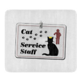 Catサービススタッフ カッティングボード (正面)
