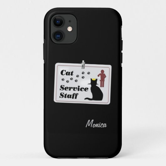 Catサービススタッフ Case-Mate iPhoneケース (裏面)