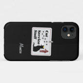 Catサービススタッフ Case-Mate iPhoneケース (裏面(横))