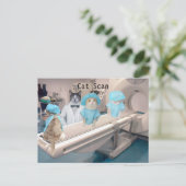 CATスキおもしろいャンイメージ ポストカード (スタンド正面)