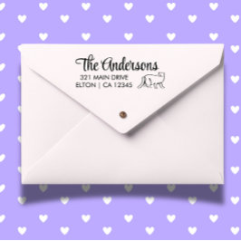 Catスクリプトのパーソナライズ差出人住所 ラバースタンプ