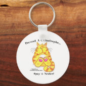 CATストロフィ キーホルダー (正面)