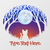 Catデカールのパーソナライズ猫好き・ウィンドウデカール ウィンドウサイン (シート)