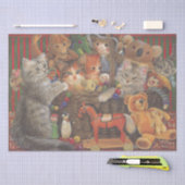 CATデザインティッシュペーパー 薄葉紙 (クラフト)