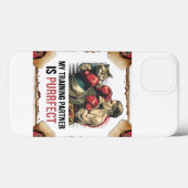 CatトレーニングパートナーIphoneケース – Muay Thai Case-Mate iPhoneケース (裏面 (横))