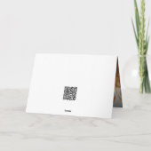 Catハッピーバースデーの挨拶 カード (裏面)