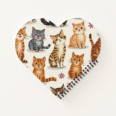 Catパターン注記 ノートブック (裏面)