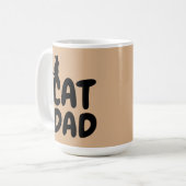 CATパパコーヒーマグ コーヒーマグカップ (正面左)
