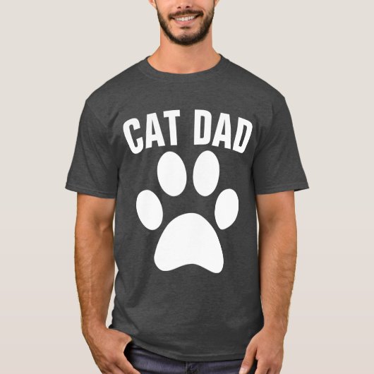 CATパパポープリントTシャツ Tシャツ (正面)