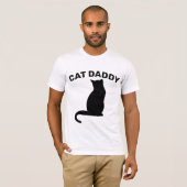 CATパパ(CAT DADDY)メンズTシャツ Tシャツ (正面フル)