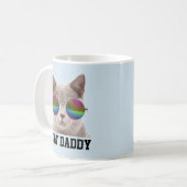 CATパパDADDYコーヒーマグスサングラス コーヒーマグカップ (正面左)