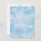 Catパーソナライズされたモダン-NIC誕生日カード (裏面)