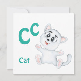 CatパーソナライズABC:レターC – 名前の追加