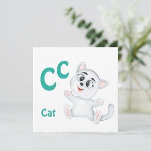 CatパーソナライズABC：レターC – 名前の追加