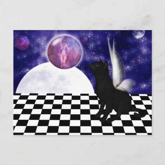 CATファンタジーはがき ポストカード (正面)