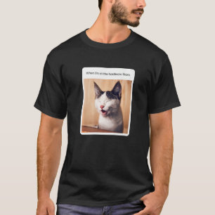 CatミームIがハードウェアストアにいる時 Tシャツ