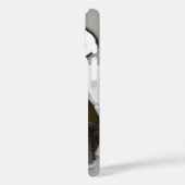 Catメおもしろいッセージの中断パーソナライズされた中 Case-Mate iPhoneケース (裏面 / 左)