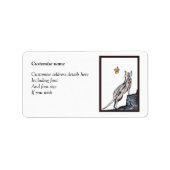 Catラベル(a278) ラベル (正面)