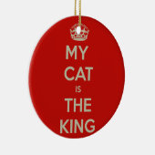 Catルート セラミックオーナメント (右)