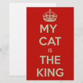 Catルート 便箋 (正面/裏面)