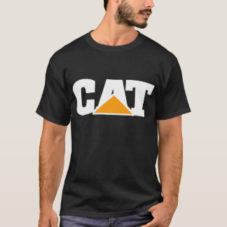 CATロゴ表示 Tシャツ