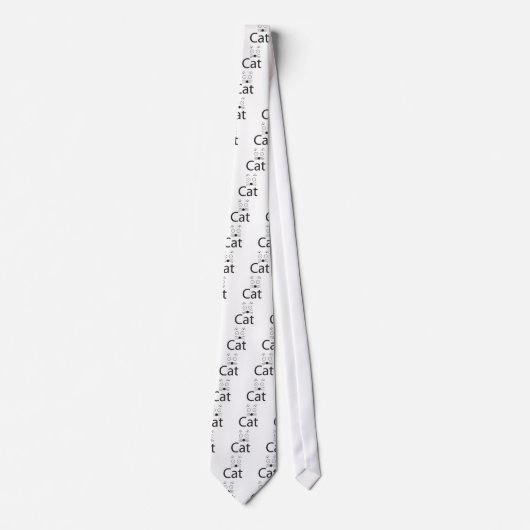 CATロゴ ネクタイ (正面)