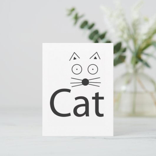 CATロゴ ポストカード (スタンド正面)