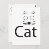 CATロゴ ポストカード (正面/裏面)