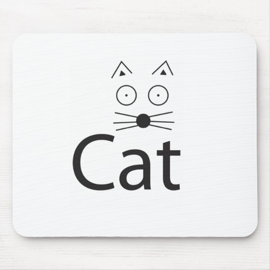 CATロゴ マウスパッド (正面)