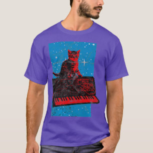 Catヴィンテージアナログシンセサイザシンセおたくギア Tシャツ
