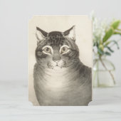 Catヴィンテージサンキューカード サンキューカード (スタンド正面)