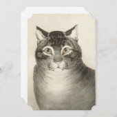 Catヴィンテージサンキューカード サンキューカード (正面/裏面)