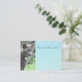 Cat名刺 予約カード (スタンド正面)