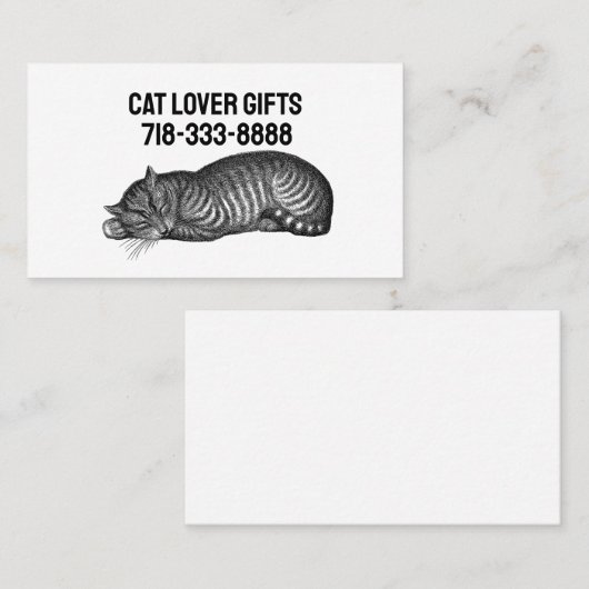 CAT名刺 名刺 (正面/裏面)