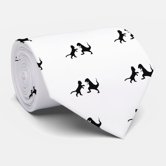 cat対tレックス ネクタイ (ロール)