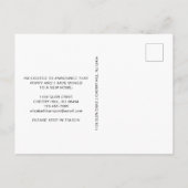 Cat引っ越しましたの新しいアドレス 案内ポストカード (裏面)