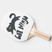 Cat忍者 – 背景色の選択 卓球ラケット (横)