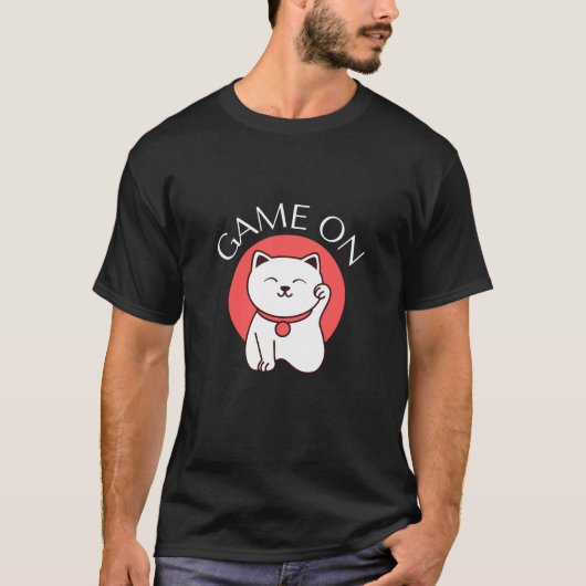 CAT日本のチャームゲーム – ゲーム Tシャツ (正面)