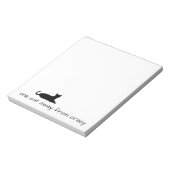 Cat熱狂するメモ帳 ノートパッド (回転)