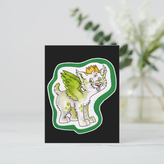 Cat王 ポストカード (スタンド正面)