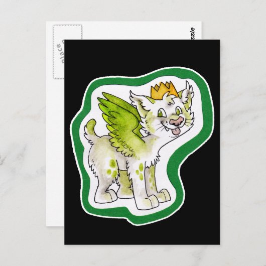 Cat王 ポストカード (正面/裏面)