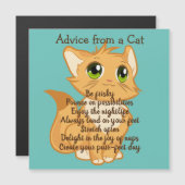 Cat磁気カードからのアドバイス (正面/裏面)