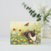 CAT絵を描はがき ポストカード (スタンド正面)