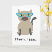 Cat誕生日カードを参照 カード (黄色い花)