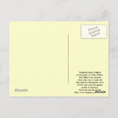 Cat誕生日グリーティングポストカードから ポストカード (裏面)