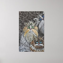 Cat3 – 光爆弾 キャンバスプリント