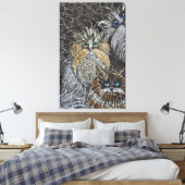 Cat3 – 光爆弾 キャンバスプリント (インサイチュ (寝室))