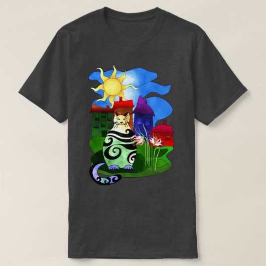 cat75 tシャツ (デザイン正面)
