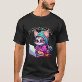 Cat おもしろい Pun Tech Savvy Kitten Programming Pun Ki Tシャツ (正面)