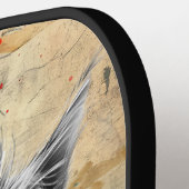 *~* Cat お洒落 AP68予測できなフローラ17写真 ピックルボールラケット (左詳細)